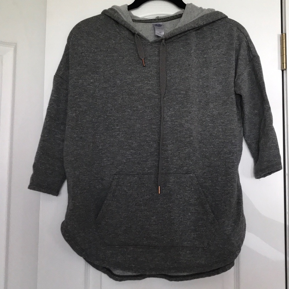tē verde NY Fleece Hoodie Sweatshirt - Size XS